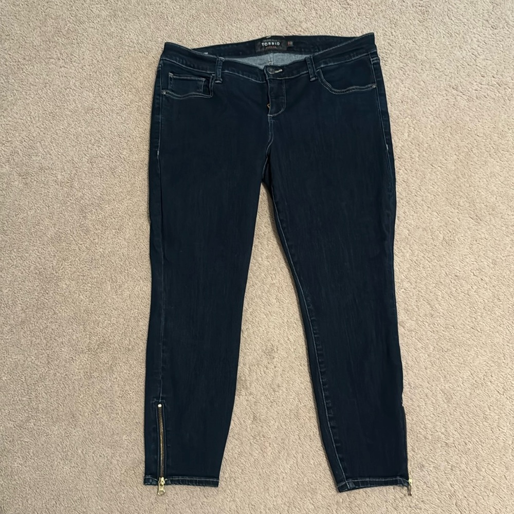 Women's Dark Blue Jeans